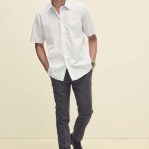 Short Sleeve Poplin Shirt