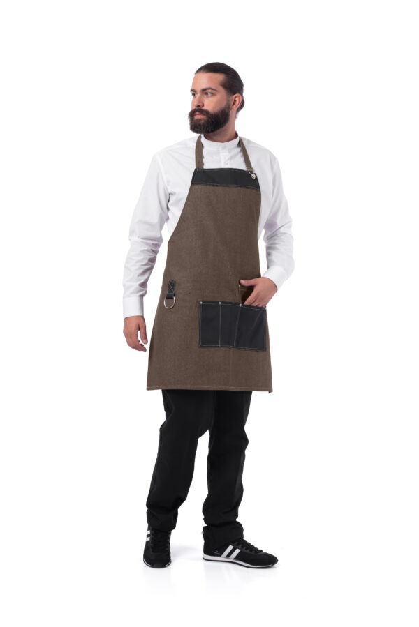Ποδιά λαιμού τζιν Macchiato