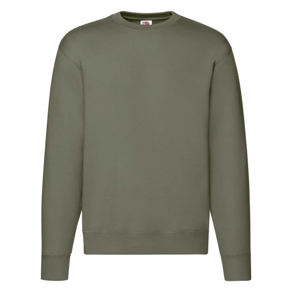 Ανδρικό-Unisex-Premium-Sweat-Fruit-of-the-Loom-62-154-Classic Olive