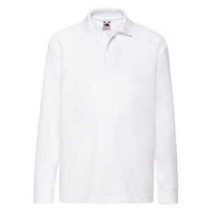 Kids 65/35 Long Sleeve Polo