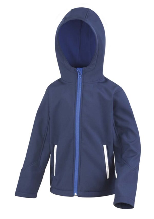 JUNIOR TX PERFORMANCE HOODED SOFT SHELL JACKET