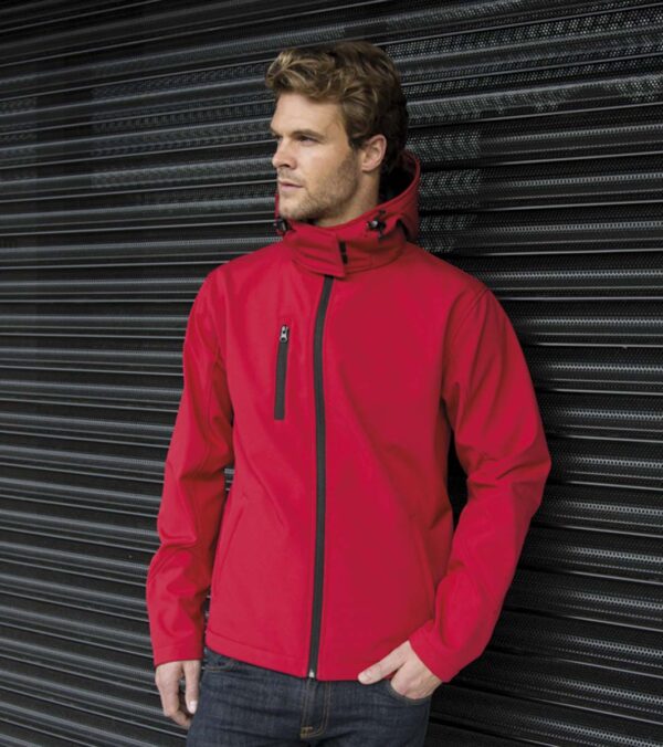 MENS TX PERFORMANCE HOODED SOFT SHELL JACKET