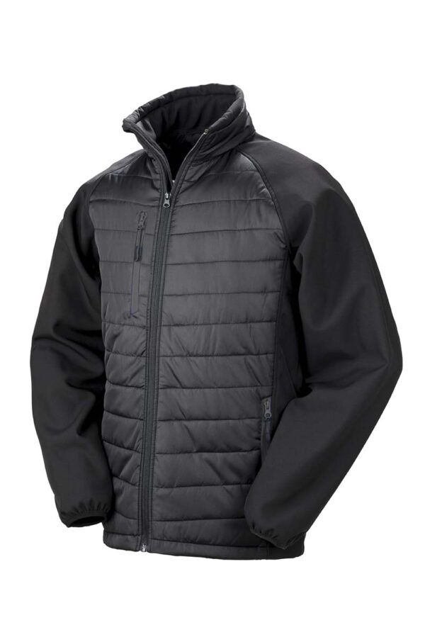 BLACK COMPASS PADDED SOFTSHELL