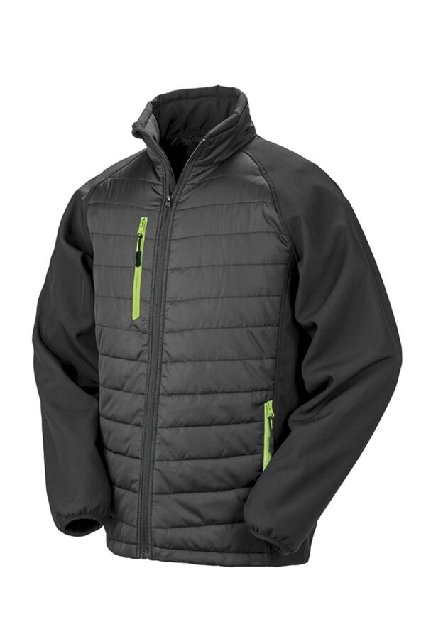 BLACK COMPASS PADDED SOFTSHELL