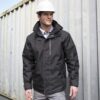 DENIM TEXTURE RUGGED JACKET