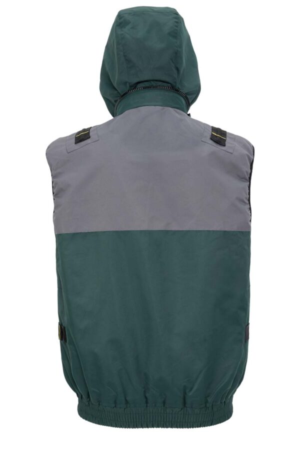 X-OVER MICROFLEECE LINED GILET