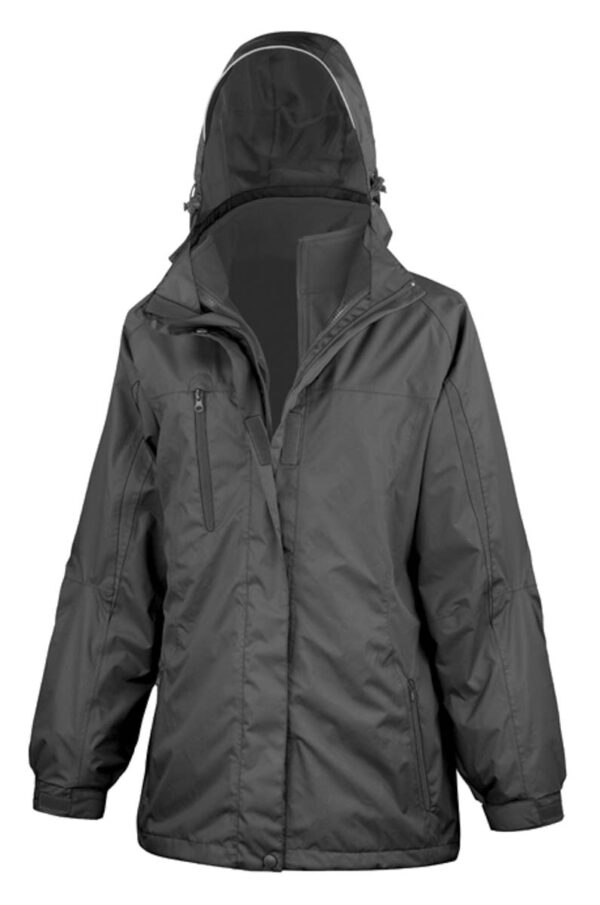 WOMENS 3- IN -1 JOURNEY JACKET WITH SOFTSHELL INNER