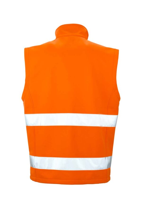 PRINTABLE SAFETY SOFTSHELL GILET