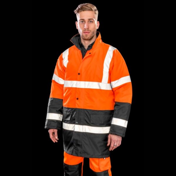 CORE MOTORWAY 2-TONE SAFETY COAT