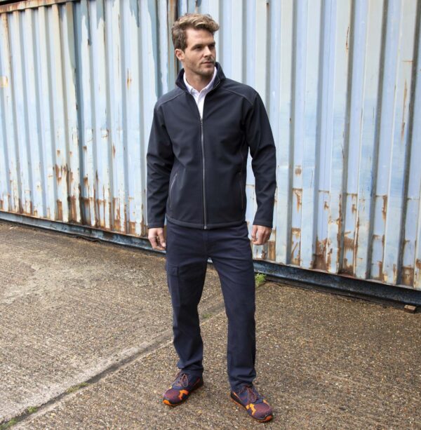 MENS TREBLE STITCH SOFTSHELL