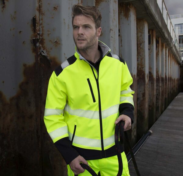 PRINTABLE RIPSTOP SAFETY SOFTSHELL