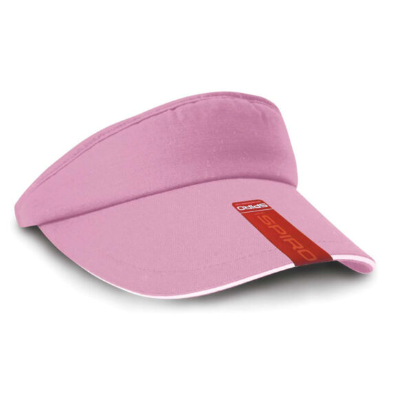 HERRINGBONE SUN VISOR WITH SANDWICH PEAK