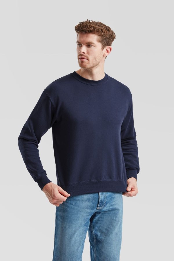 Ανδρικό-Unisex-Classic-Set-in-sweat-Fruit-of-the-Loom-62-202-navy-model-front