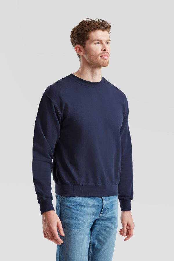 Ανδρικό-Unisex-Classic-Sweat-Fruit-of-the-Loom-62-202-navy-model-side