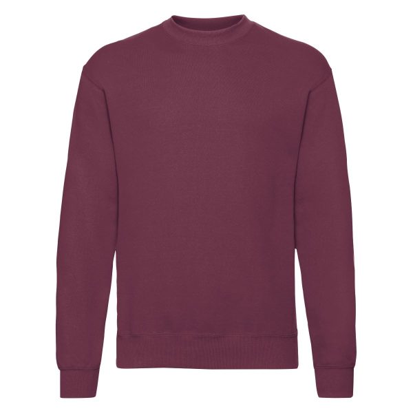 Ανδρικό-Unisex-Classic-Set-in-sweat-Fruit-of-the-Loom-62-202-burgundy