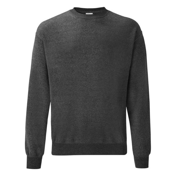Ανδρικό-Unisex-Classic-Set-in-sweat-Fruit-of-the-Loom-62-202-dark-heather-grey