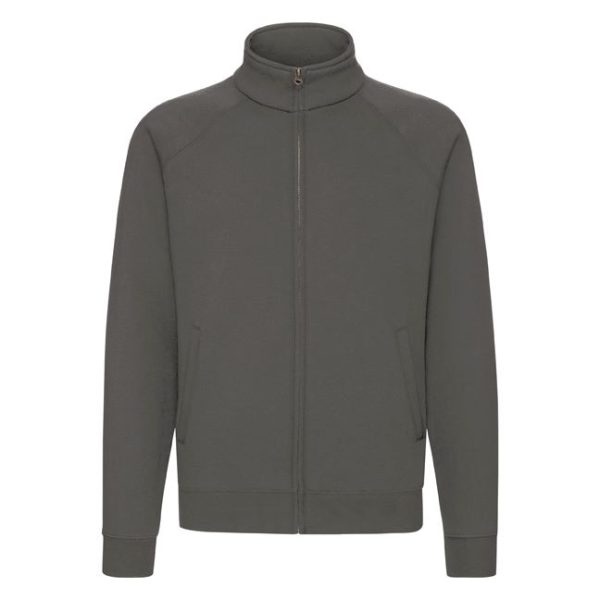 Ανδρικό-Unisex-Premium-Sweat-Jacket-Fruit-of-the-Loom-62-228-Light Graphite